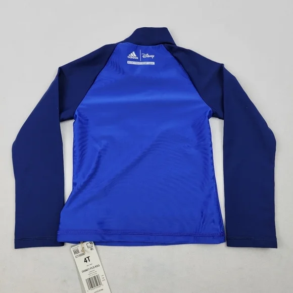 NWT Adidas Disney Princess Ariel long sleeve rash gaurd swimwear